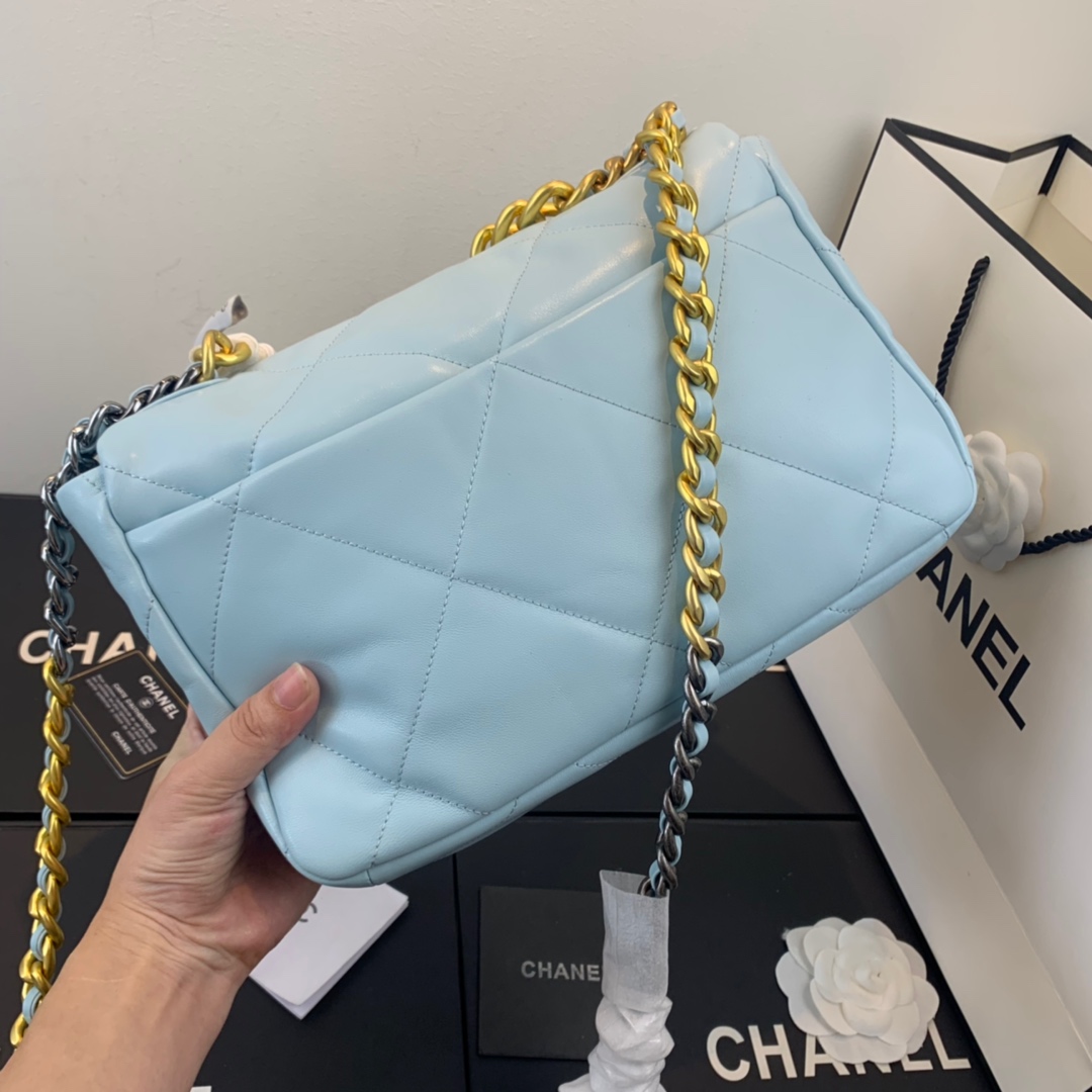 AS1161 chanel 19 large flap bag, CHANEL HANDBAGS