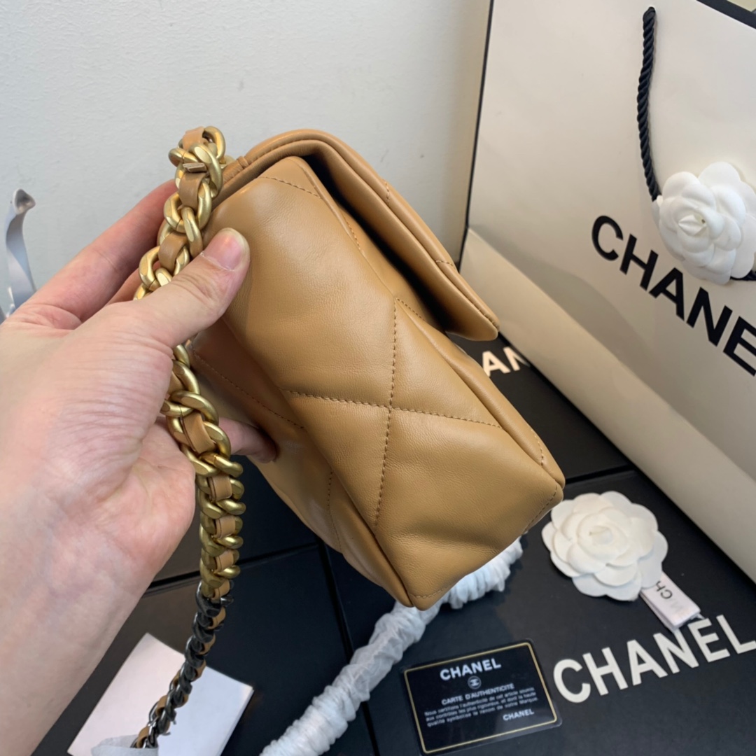 AS1161 chanel 19 large flap bag, CHANEL HANDBAGS