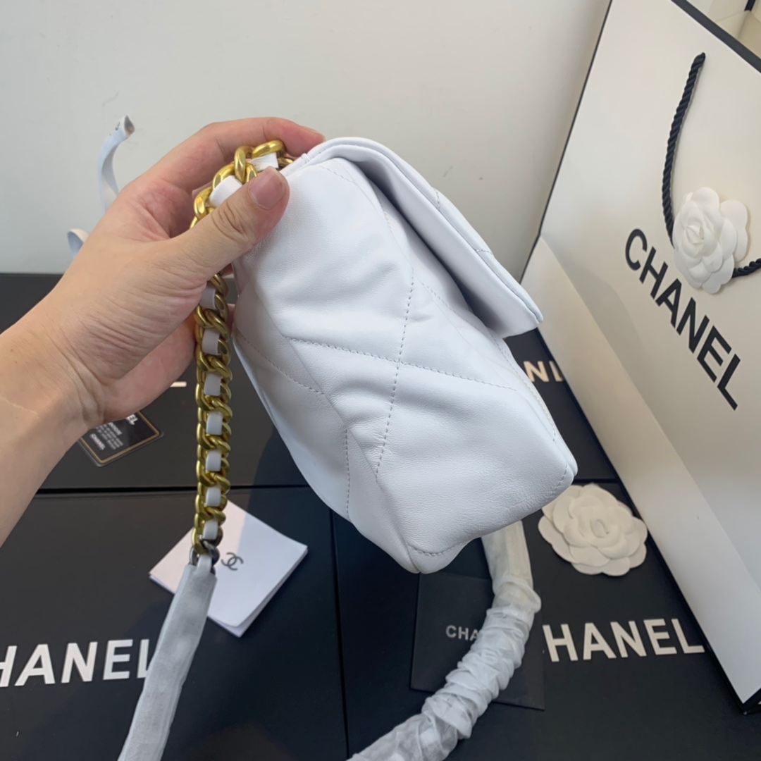 AS1161 chanel 19 large flap bag, CHANEL HANDBAGS