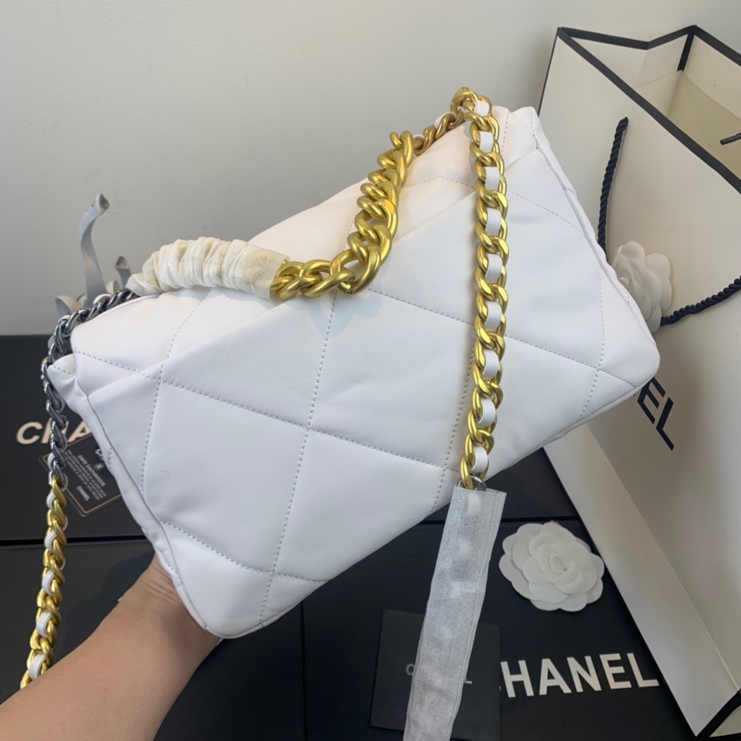 AS1161 chanel 19 large flap bag, CHANEL HANDBAGS