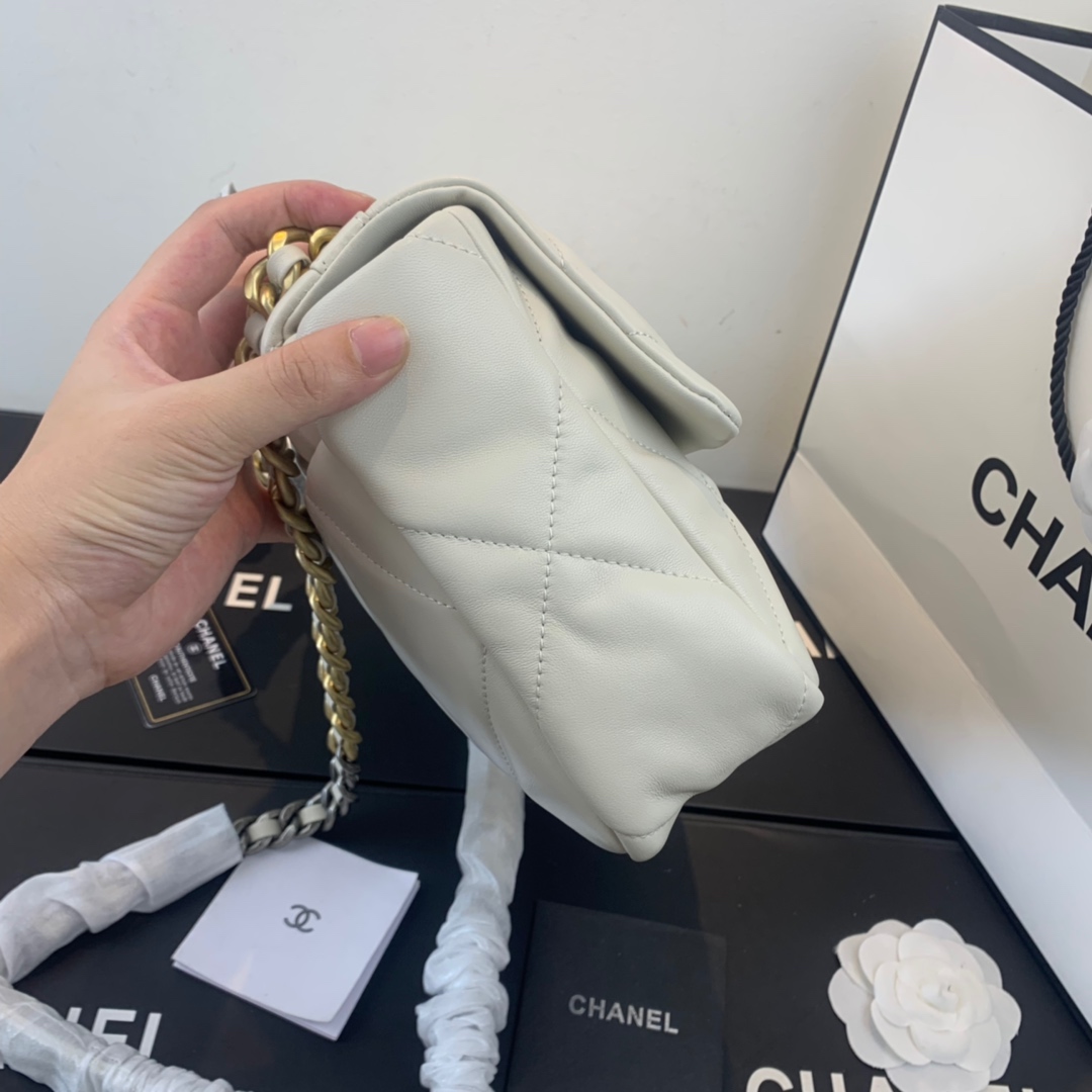 AS1161 chanel 19 large flap bag, CHANEL HANDBAGS