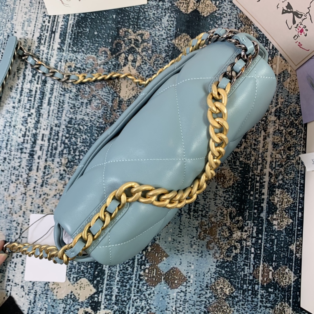 AS1160 chanel 19 small flap bag, CHANEL HANDBAGS