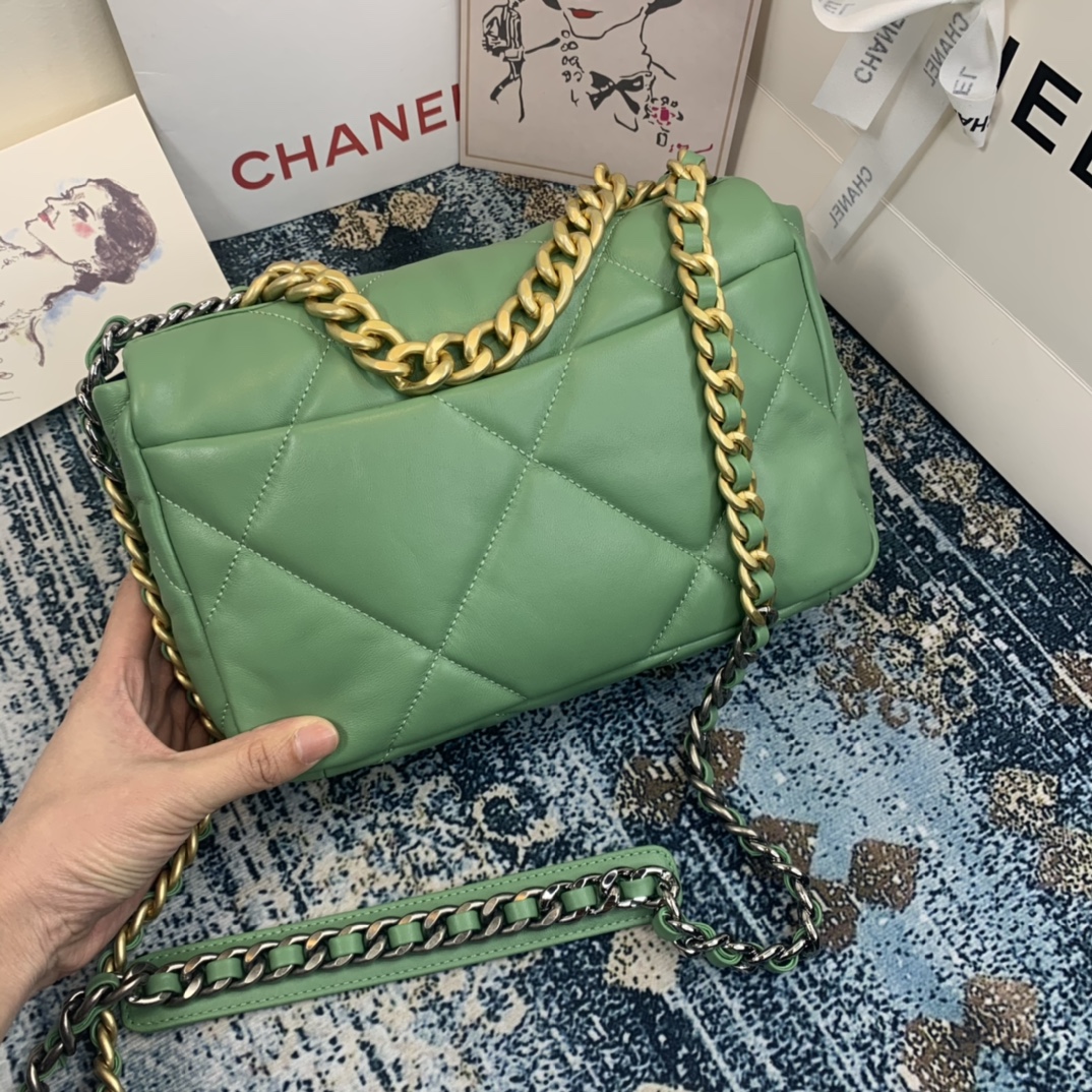 AS1160 chanel 19 small flap bag, CHANEL HANDBAGS