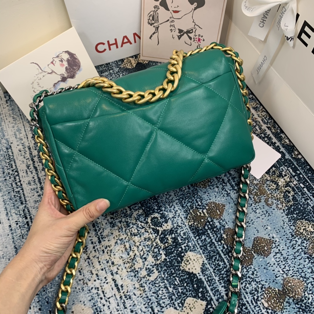 AS1160 chanel 19 small flap bag, CHANEL HANDBAGS