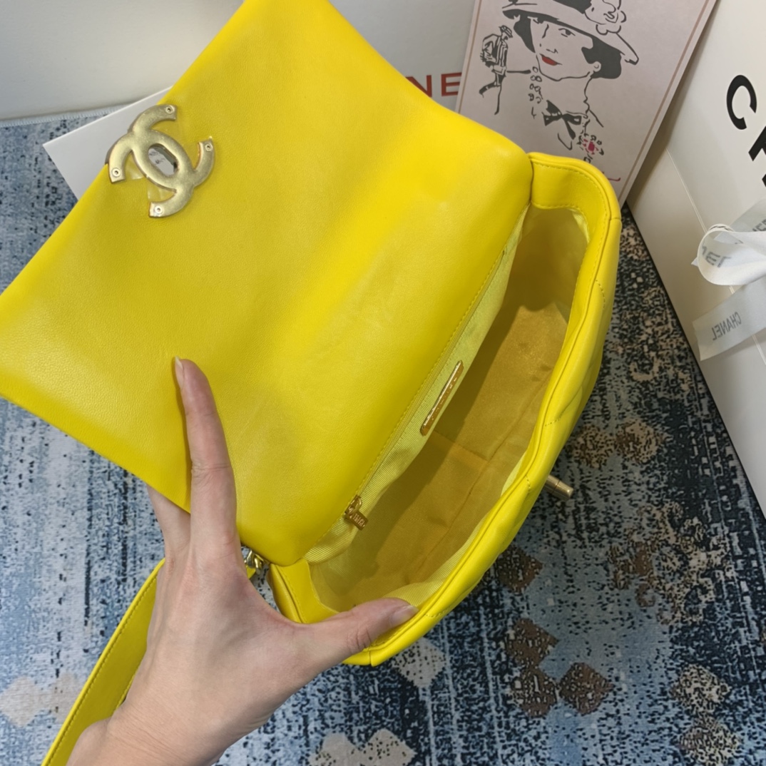 AS1160 chanel 19 small flap bag, CHANEL HANDBAGS