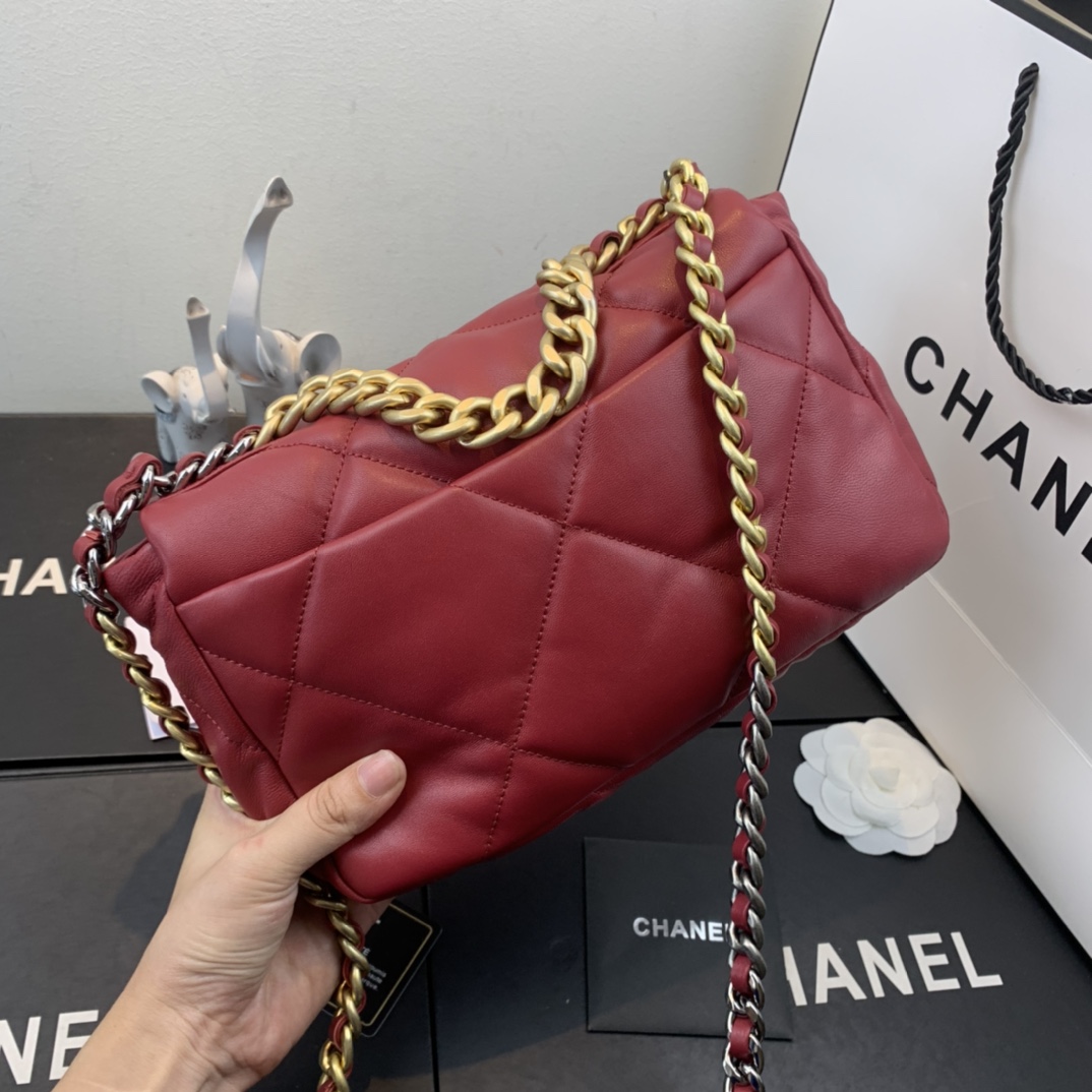 AS1160 chanel 19 small flap bag, CHANEL HANDBAGS