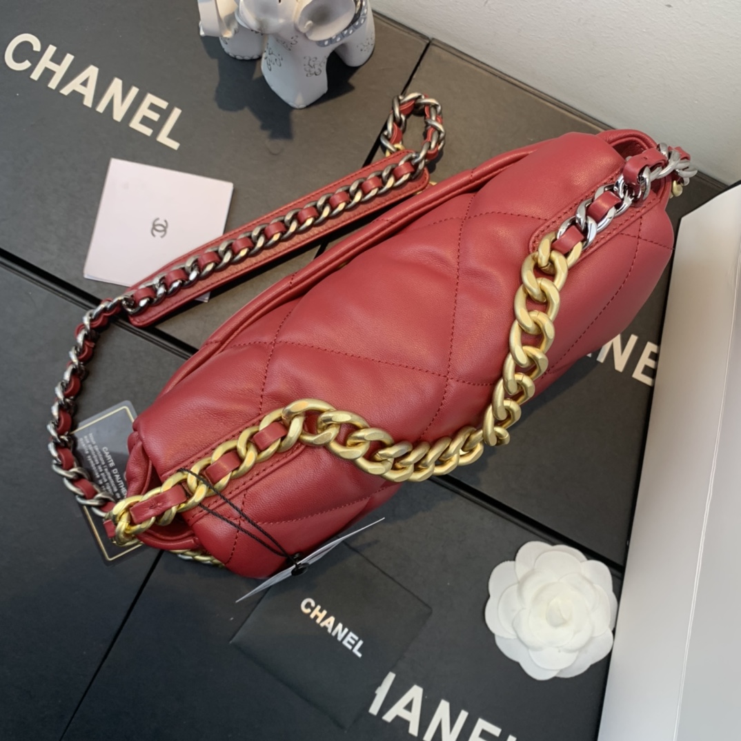 AS1160 chanel 19 small flap bag, CHANEL HANDBAGS