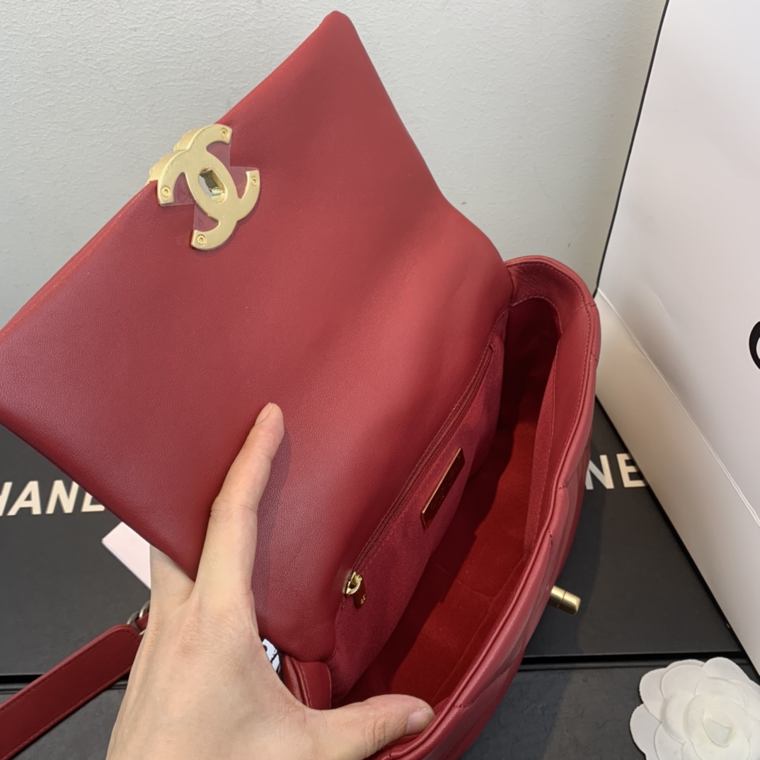 AS1160 chanel 19 small flap bag, CHANEL HANDBAGS