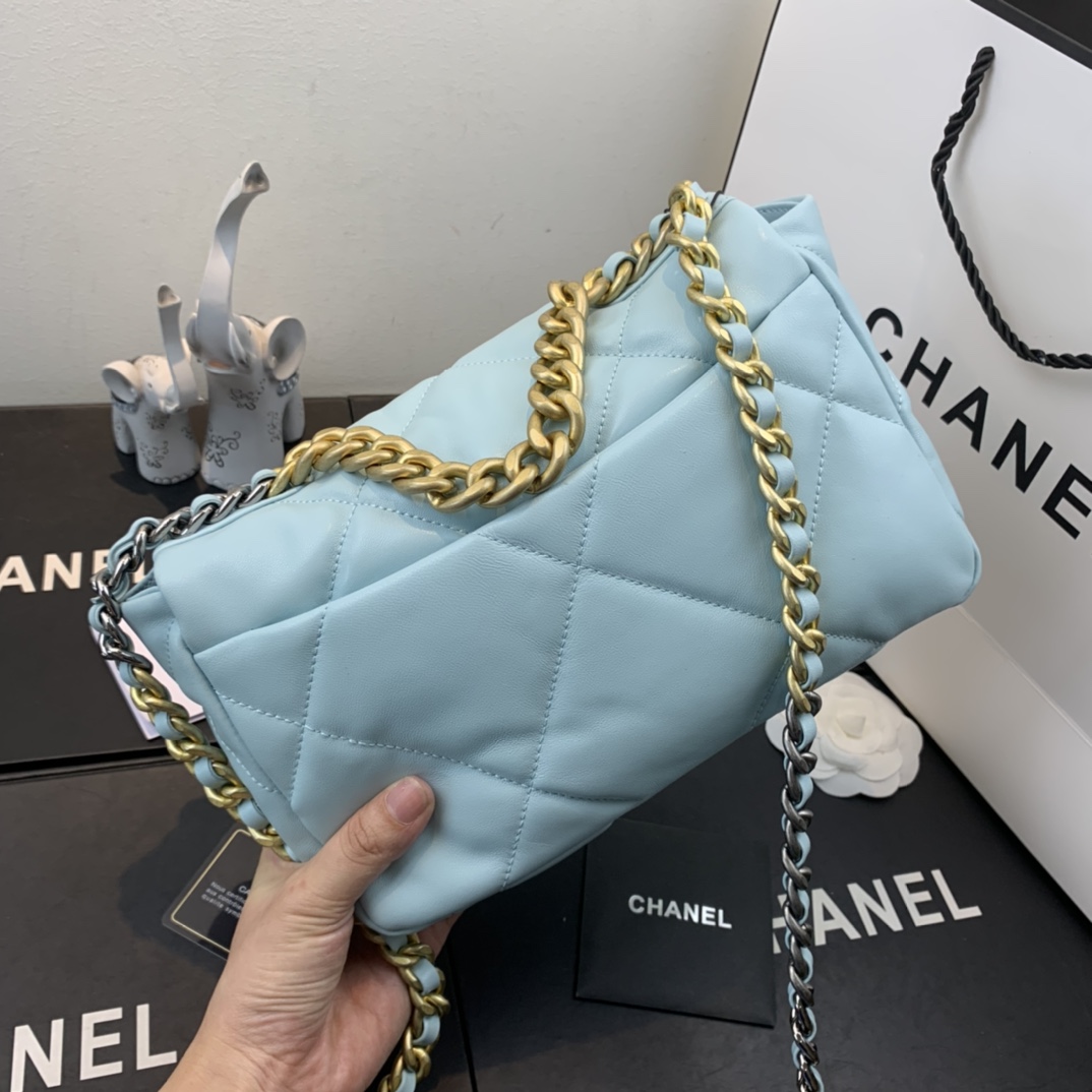 AS1160 chanel 19 small flap bag, CHANEL HANDBAGS
