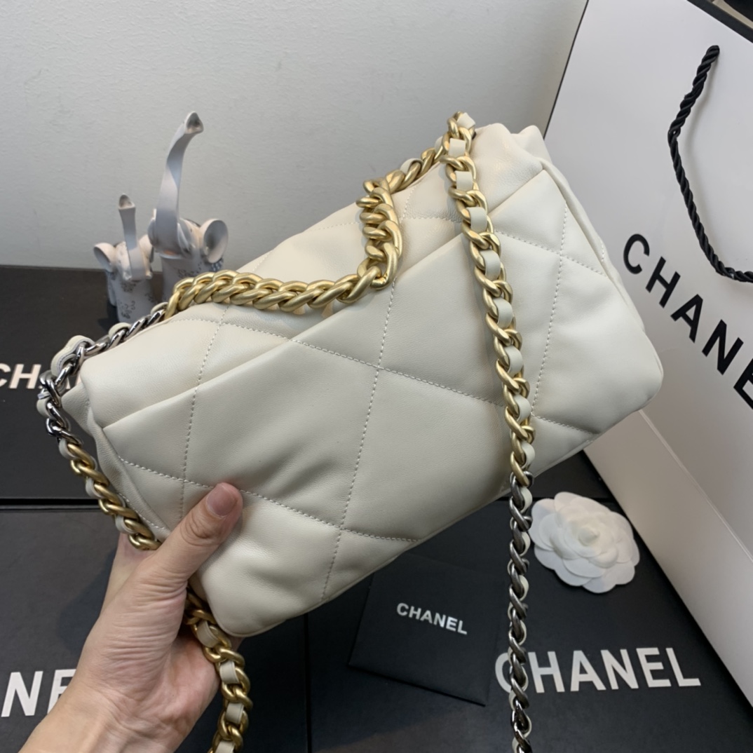 AS1160 chanel 19 small flap bag, CHANEL HANDBAGS