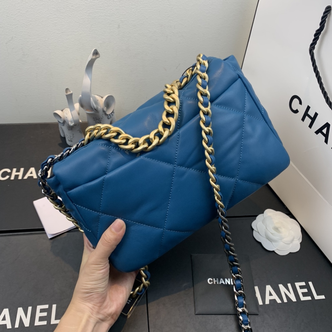 AS1160 chanel 19 small flap bag, CHANEL HANDBAGS
