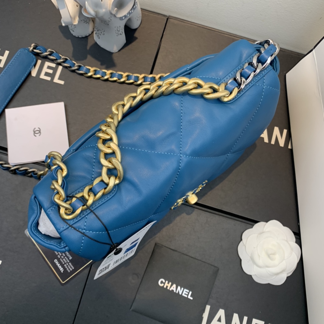 AS1160 chanel 19 small flap bag, CHANEL HANDBAGS