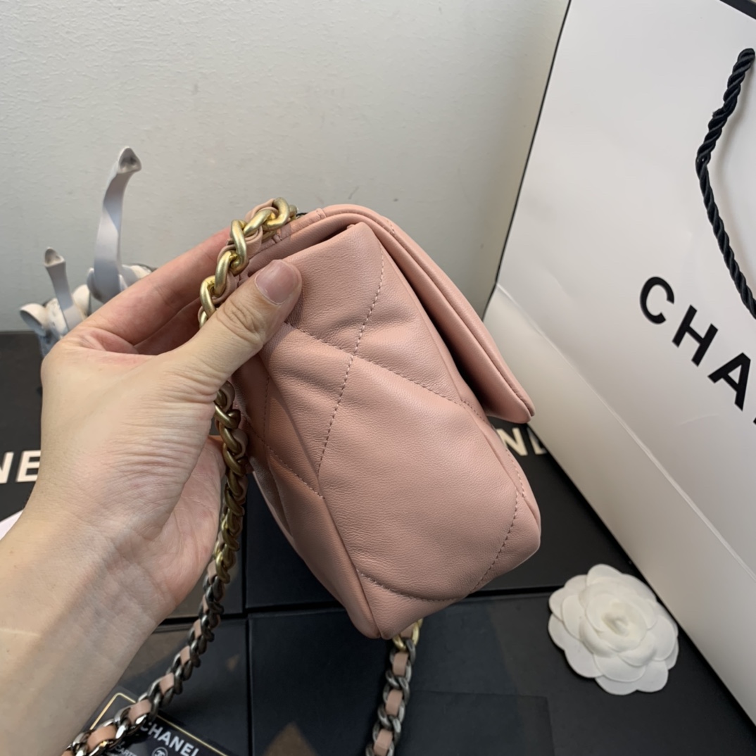 AS1160 chanel 19 small flap bag, CHANEL HANDBAGS