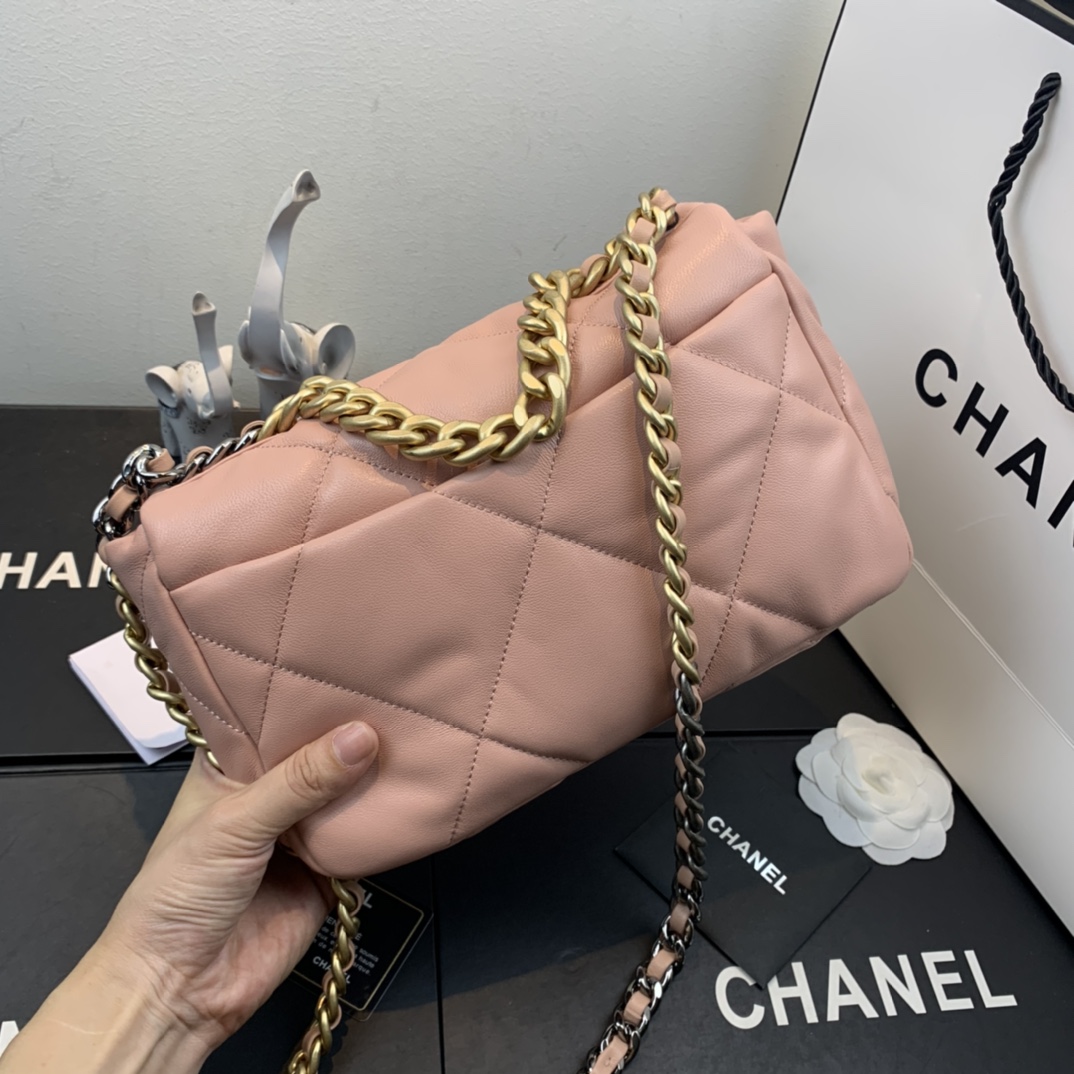 AS1160 chanel 19 small flap bag, CHANEL HANDBAGS