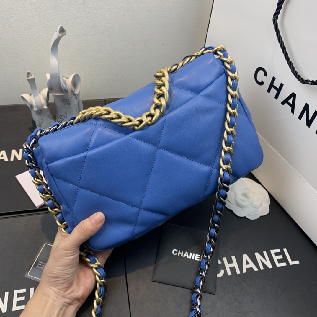 AS1160 chanel 19 small flap bag, CHANEL HANDBAGS