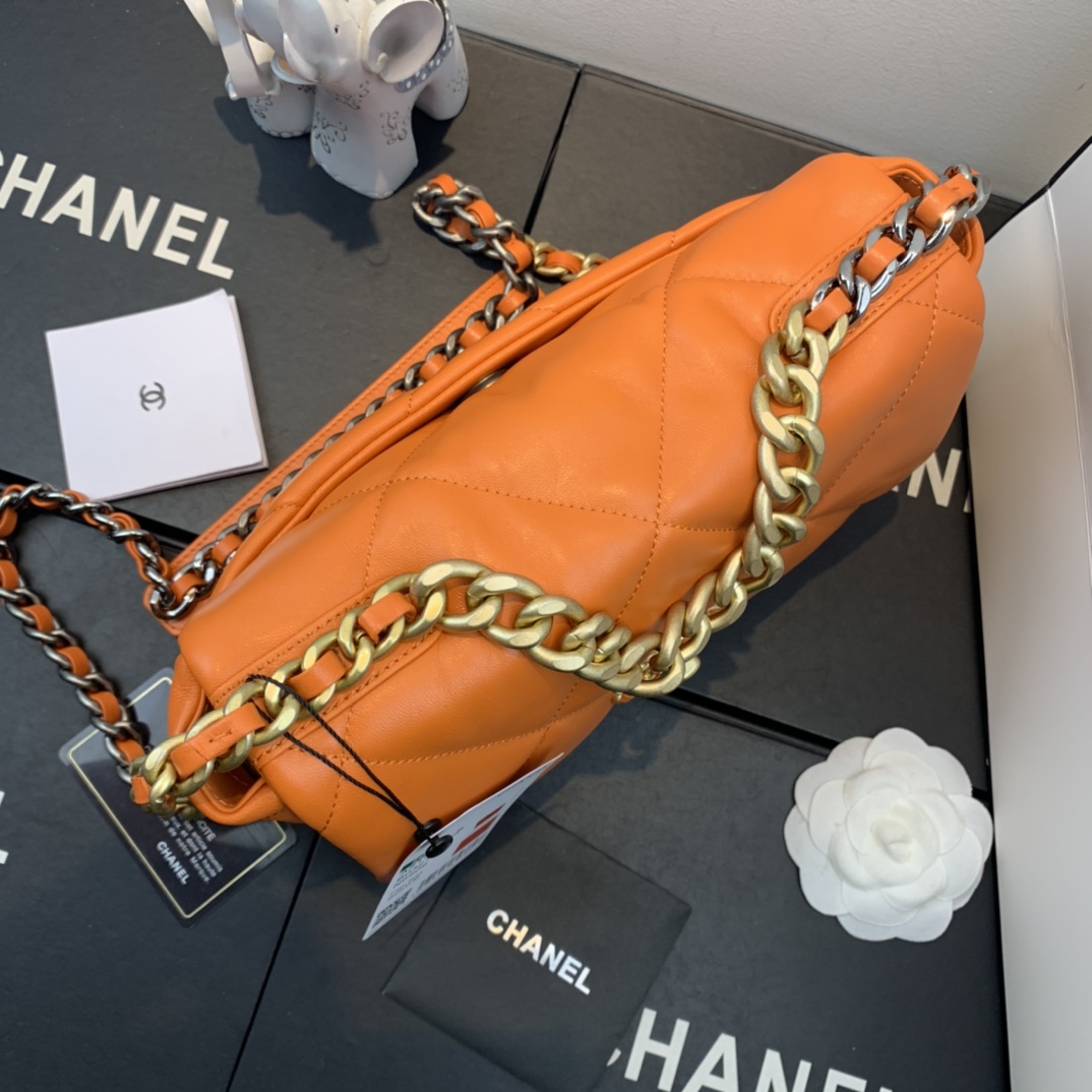 AS1160 chanel 19 small flap bag, CHANEL HANDBAGS