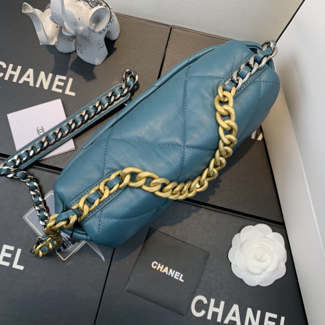 AS1160 chanel 19 small flap bag, CHANEL HANDBAGS