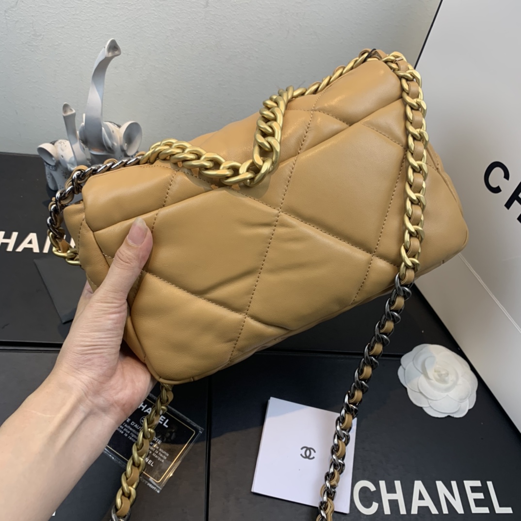 AS1160 chanel 19 small flap bag, CHANEL HANDBAGS