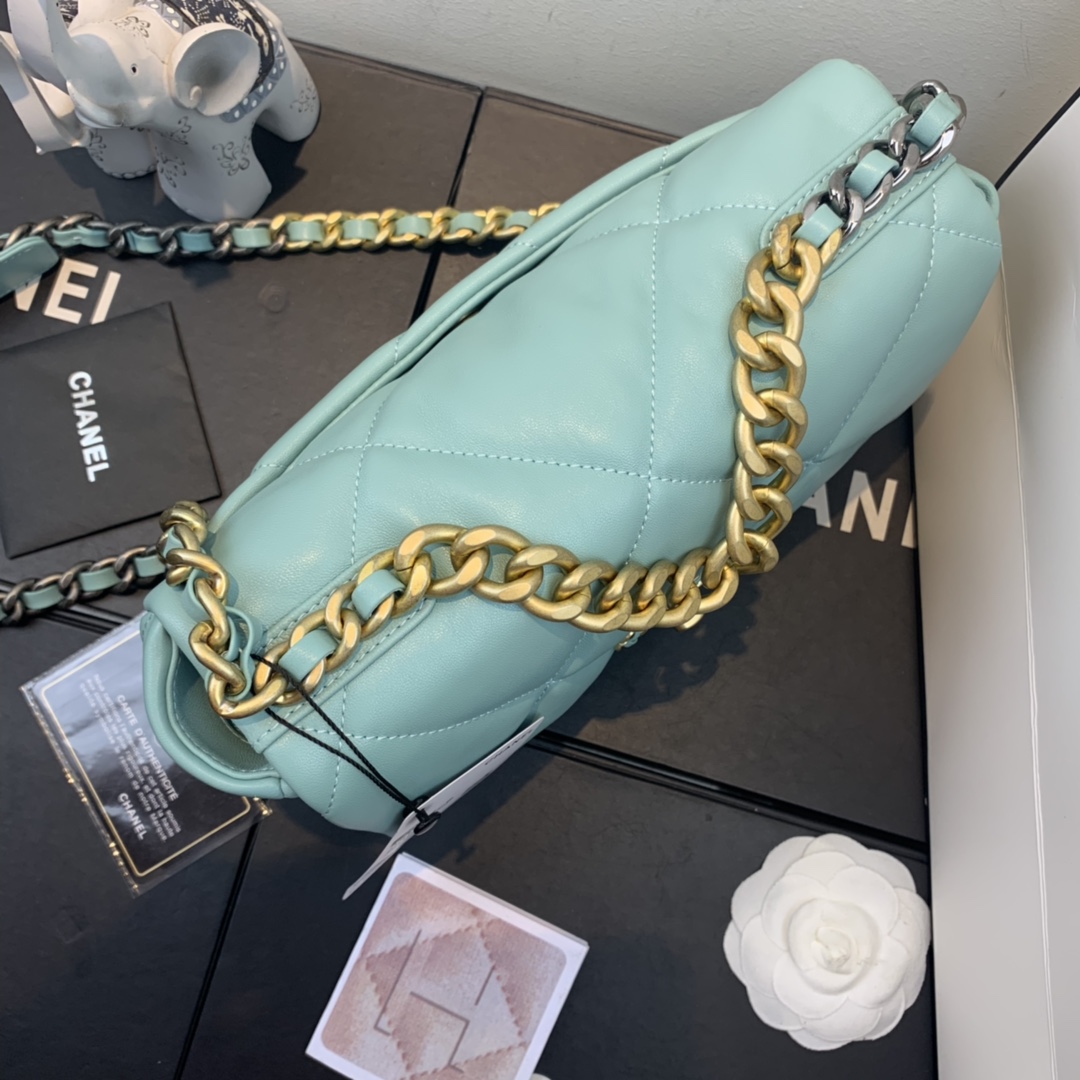 AS1160 chanel 19 small flap bag, CHANEL HANDBAGS