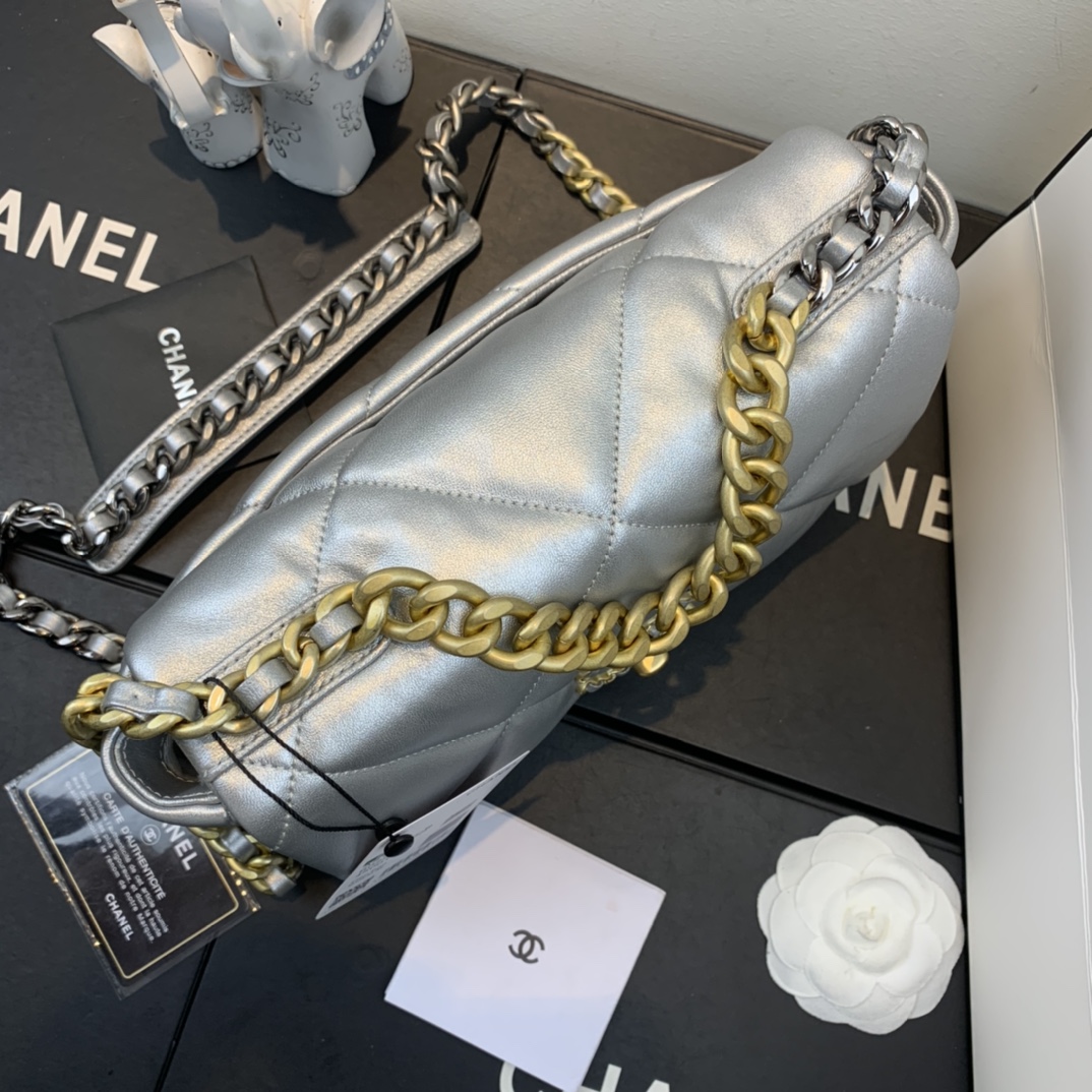 AS1160 chanel 19 small flap bag, CHANEL HANDBAGS