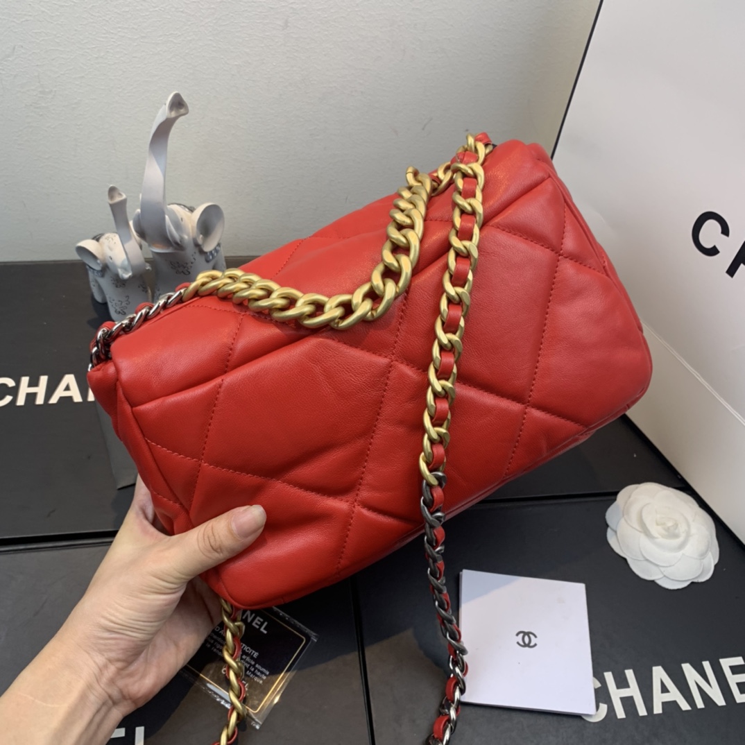 AS1160 chanel 19 small flap bag, CHANEL HANDBAGS
