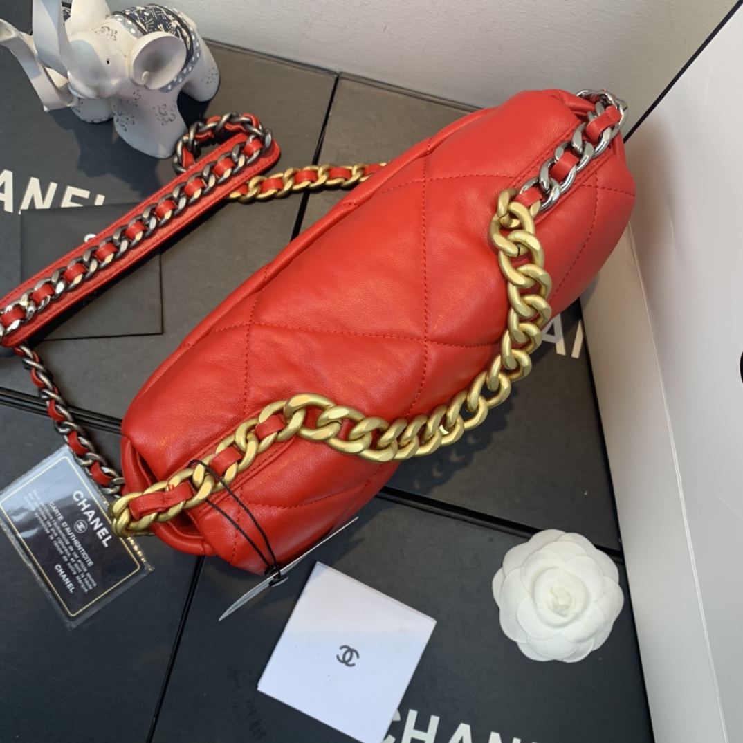 AS1160 chanel 19 small flap bag, CHANEL HANDBAGS
