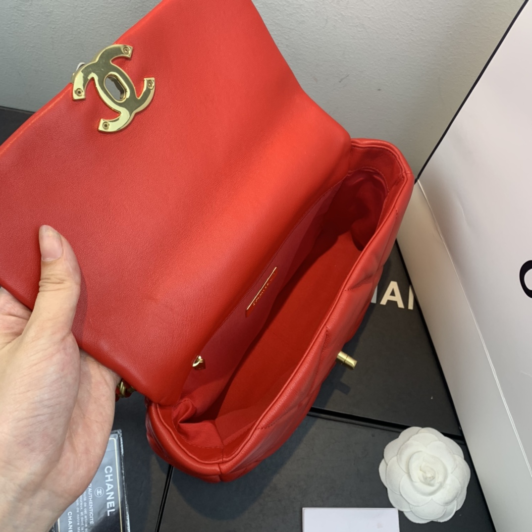 AS1160 chanel 19 small flap bag, CHANEL HANDBAGS