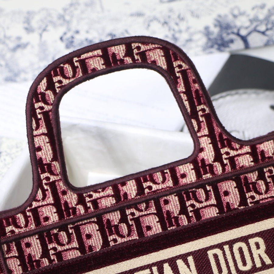MINI DIOR BOOK TOTE