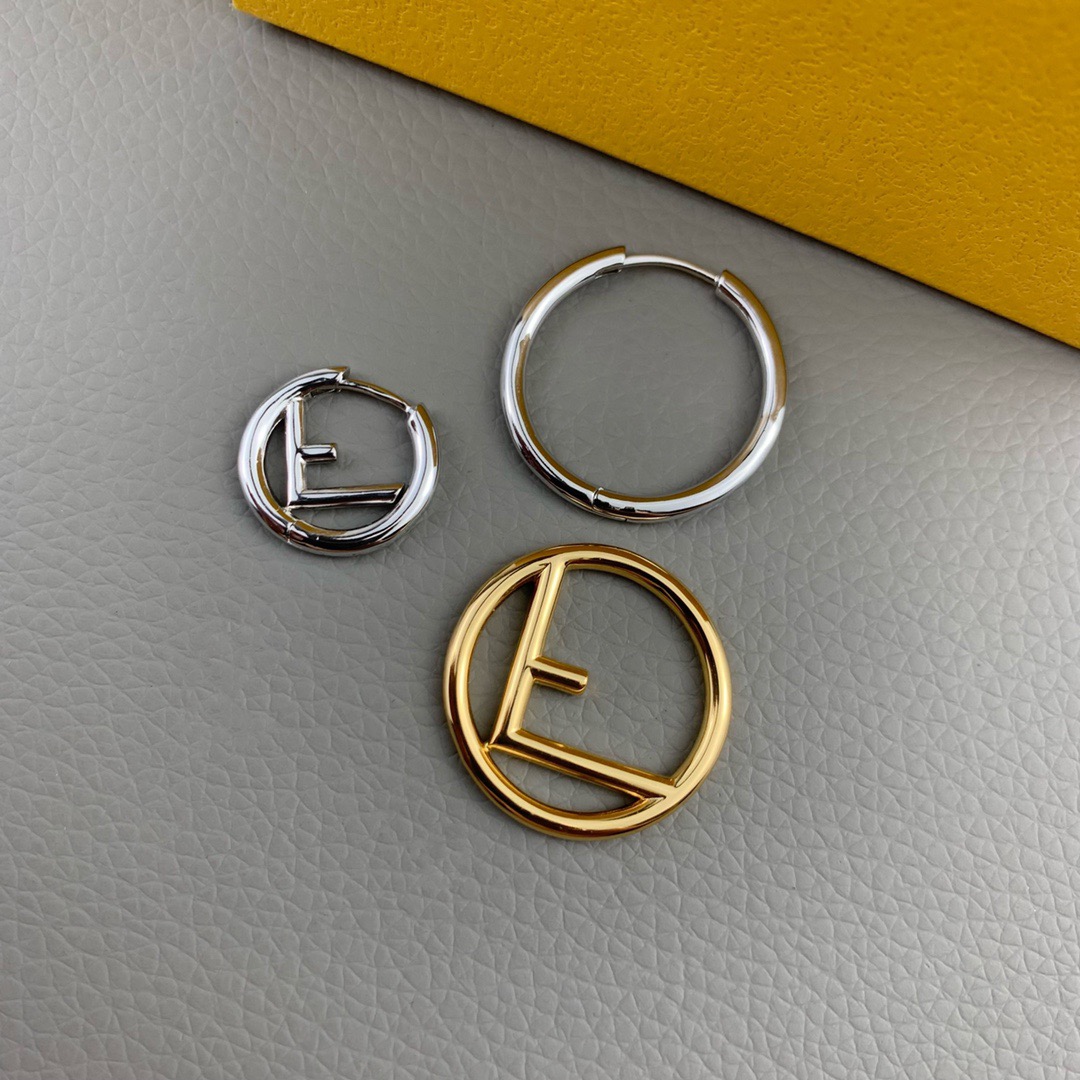 fendi earrings & stud
