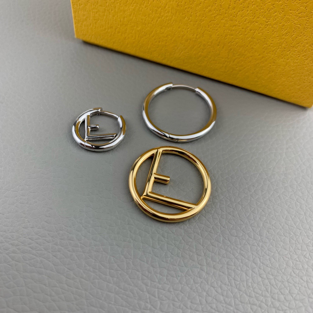 fendi earrings & stud