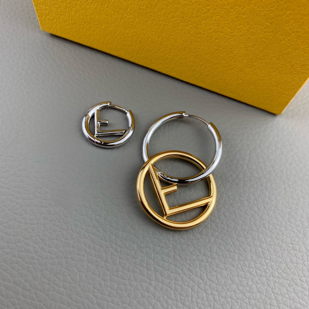fendi earrings & stud