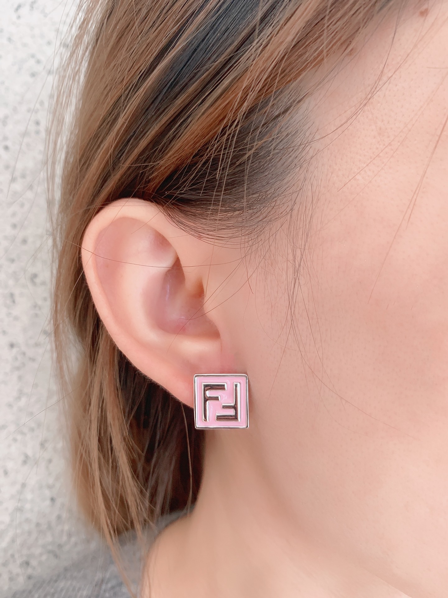 fendi earrings & stud