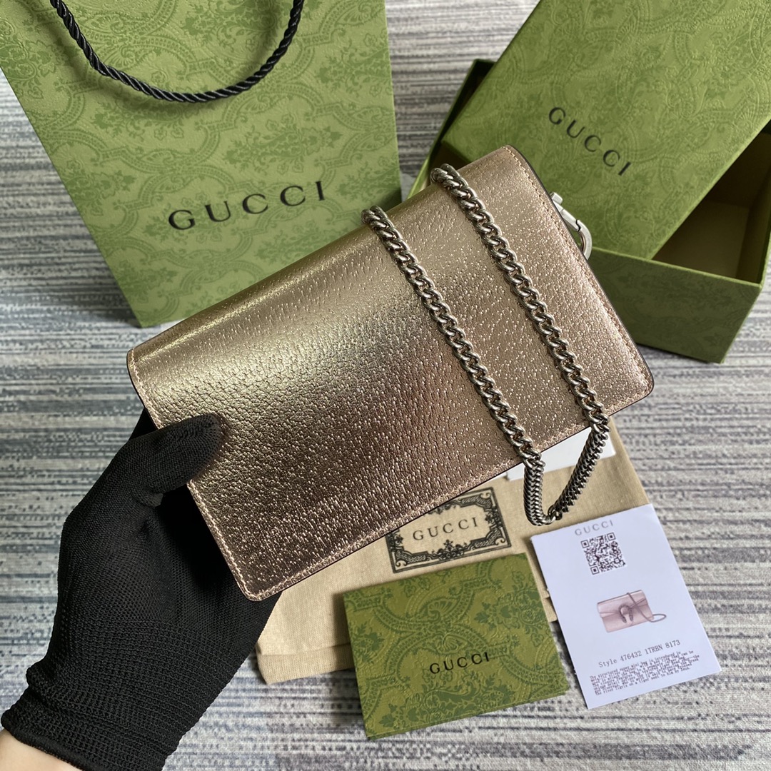 476432 Dionysus super mini leather bag, GUcci Mini Bags for Women