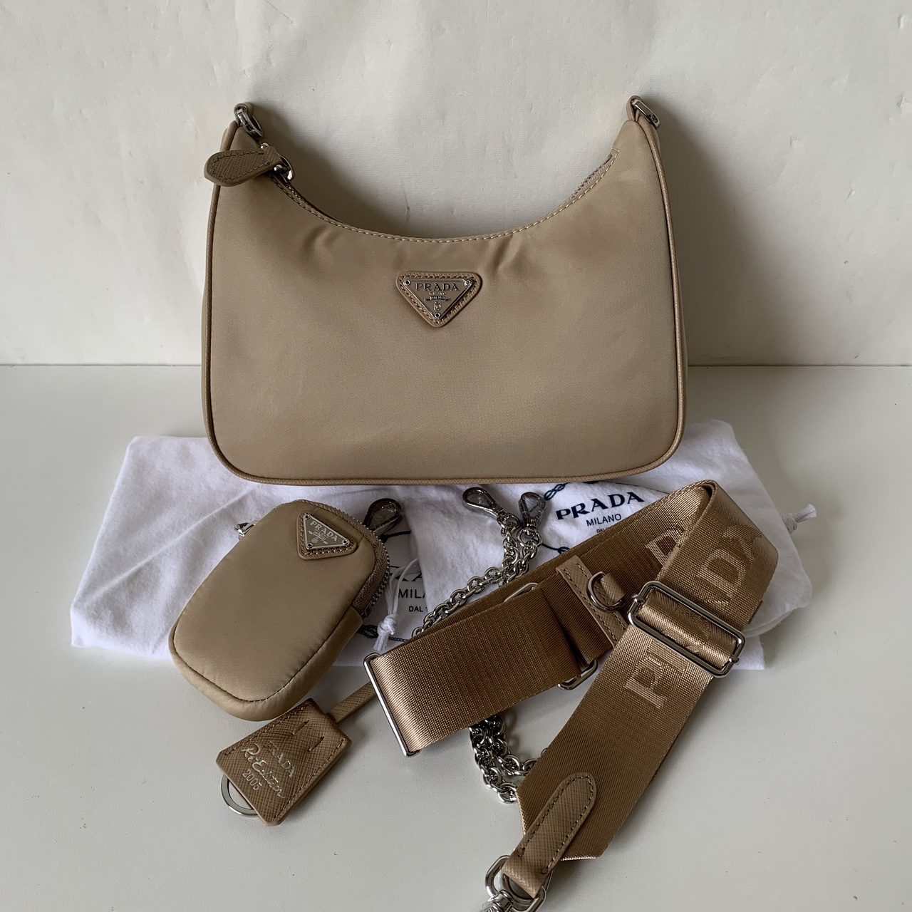 Prada Re-Edition 2005 nylon shoulder bag