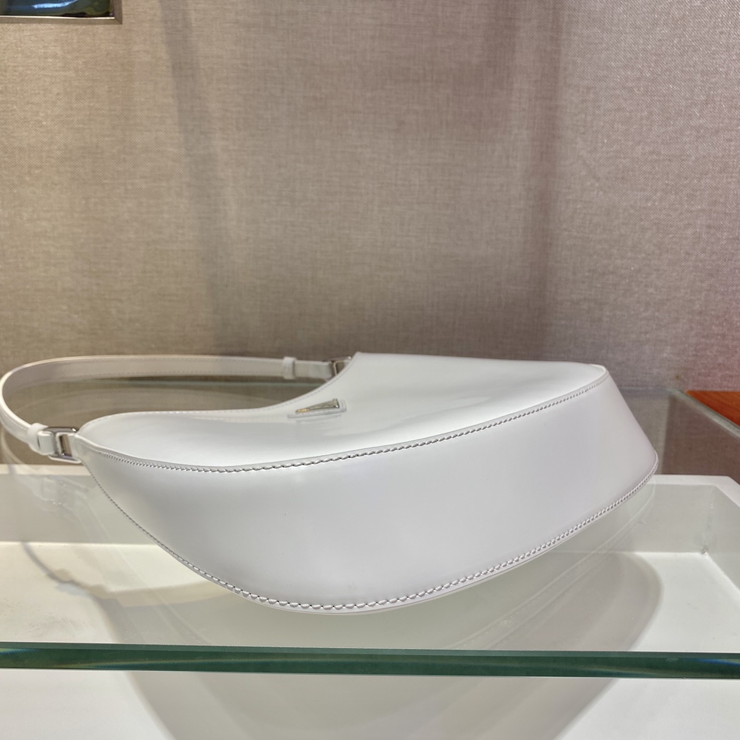 Prada Cleo brushed leather shoulder bag