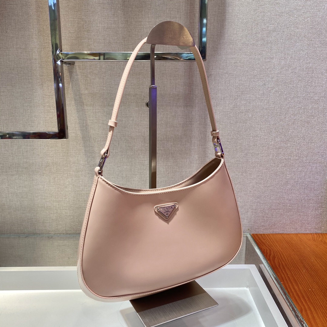 Prada Cleo brushed leather shoulder bag