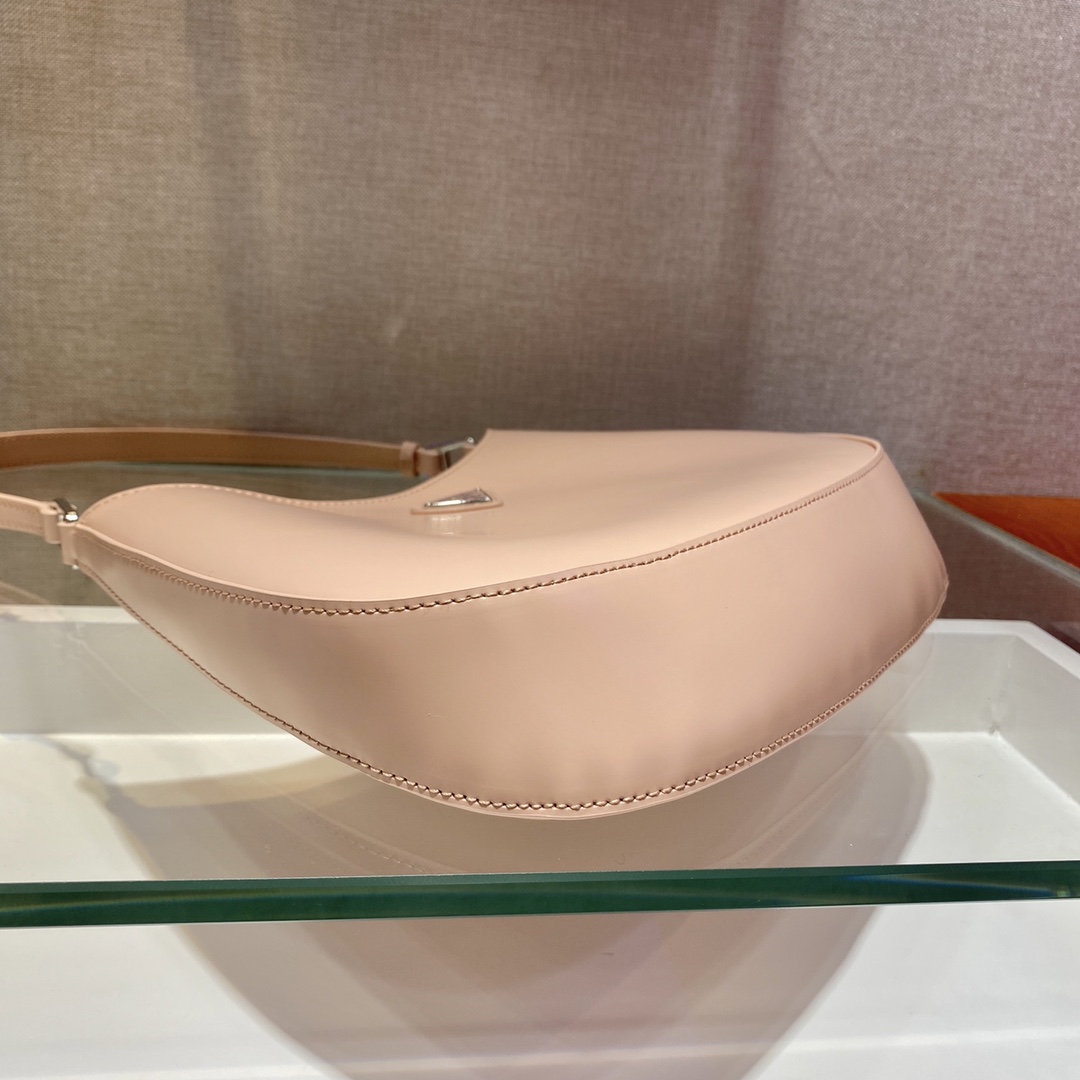 Prada Cleo brushed leather shoulder bag