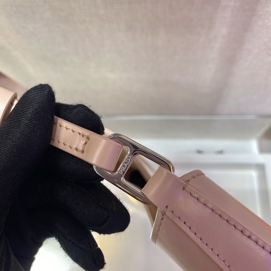 Prada Cleo brushed leather shoulder bag