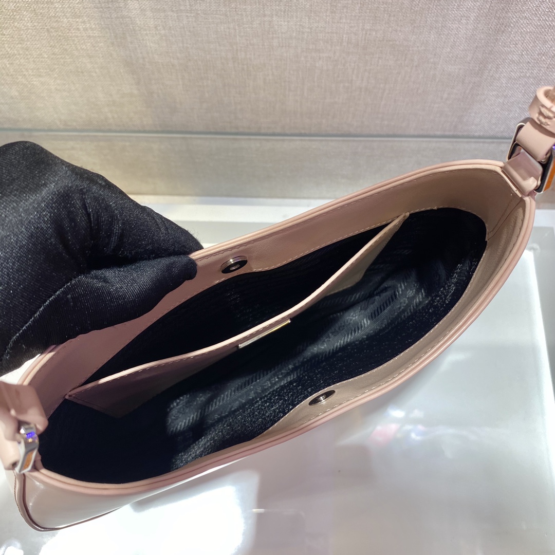 Prada Cleo brushed leather shoulder bag