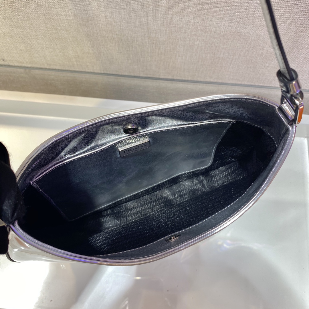 Prada Cleo brushed leather shoulder bag