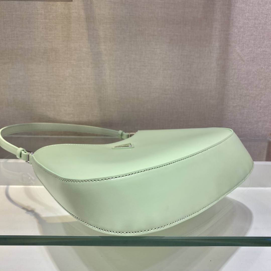 Prada Cleo brushed leather shoulder bag