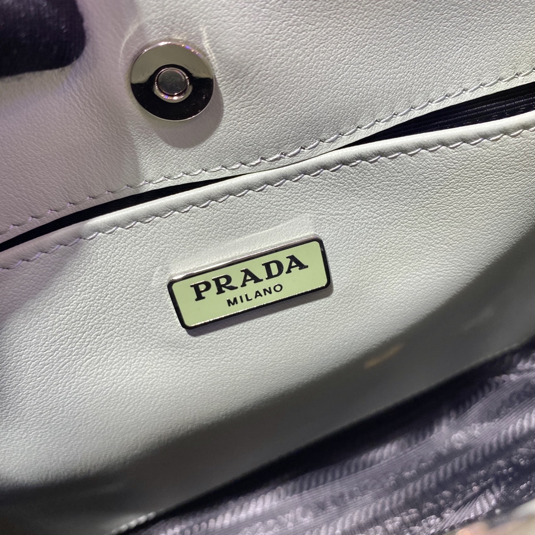 Prada Cleo brushed leather shoulder bag