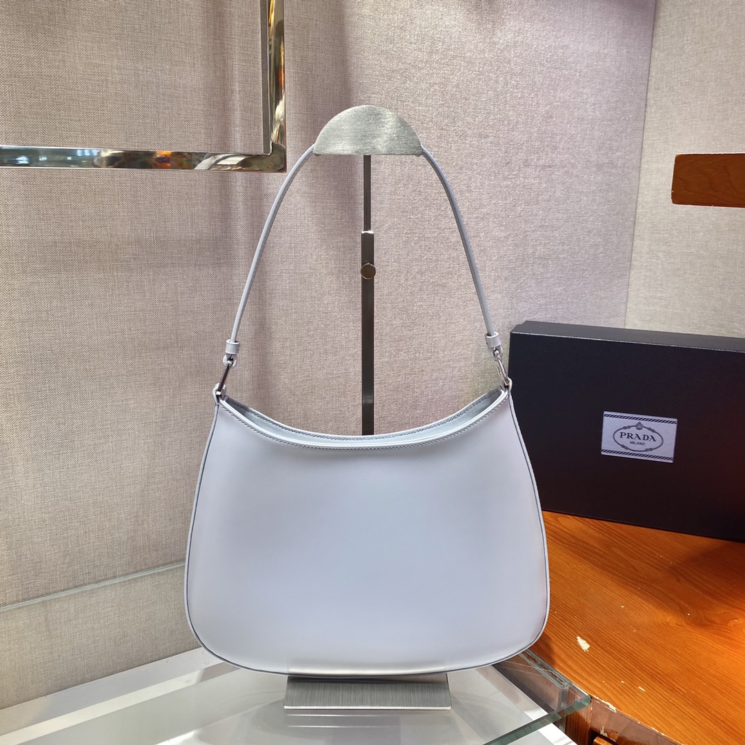 Prada Cleo brushed leather shoulder bag