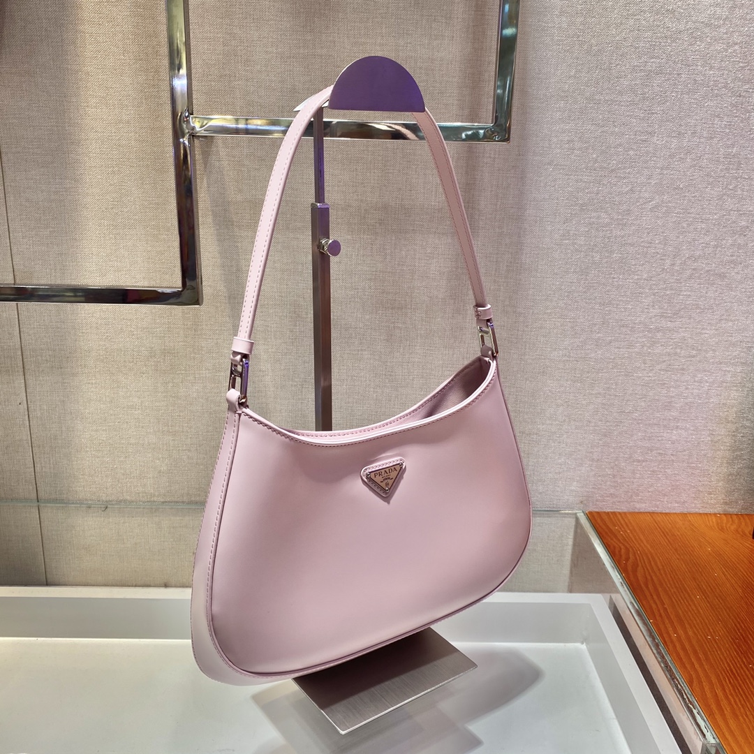 Prada Cleo brushed leather shoulder bag
