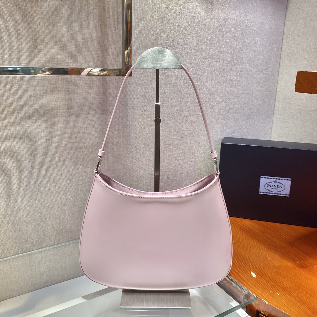Prada Cleo brushed leather shoulder bag