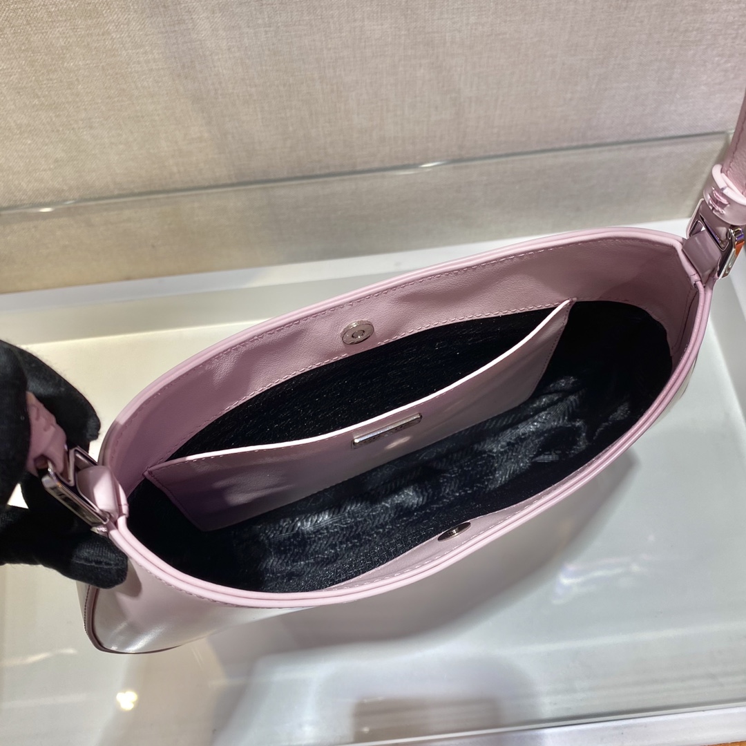 Prada Cleo brushed leather shoulder bag