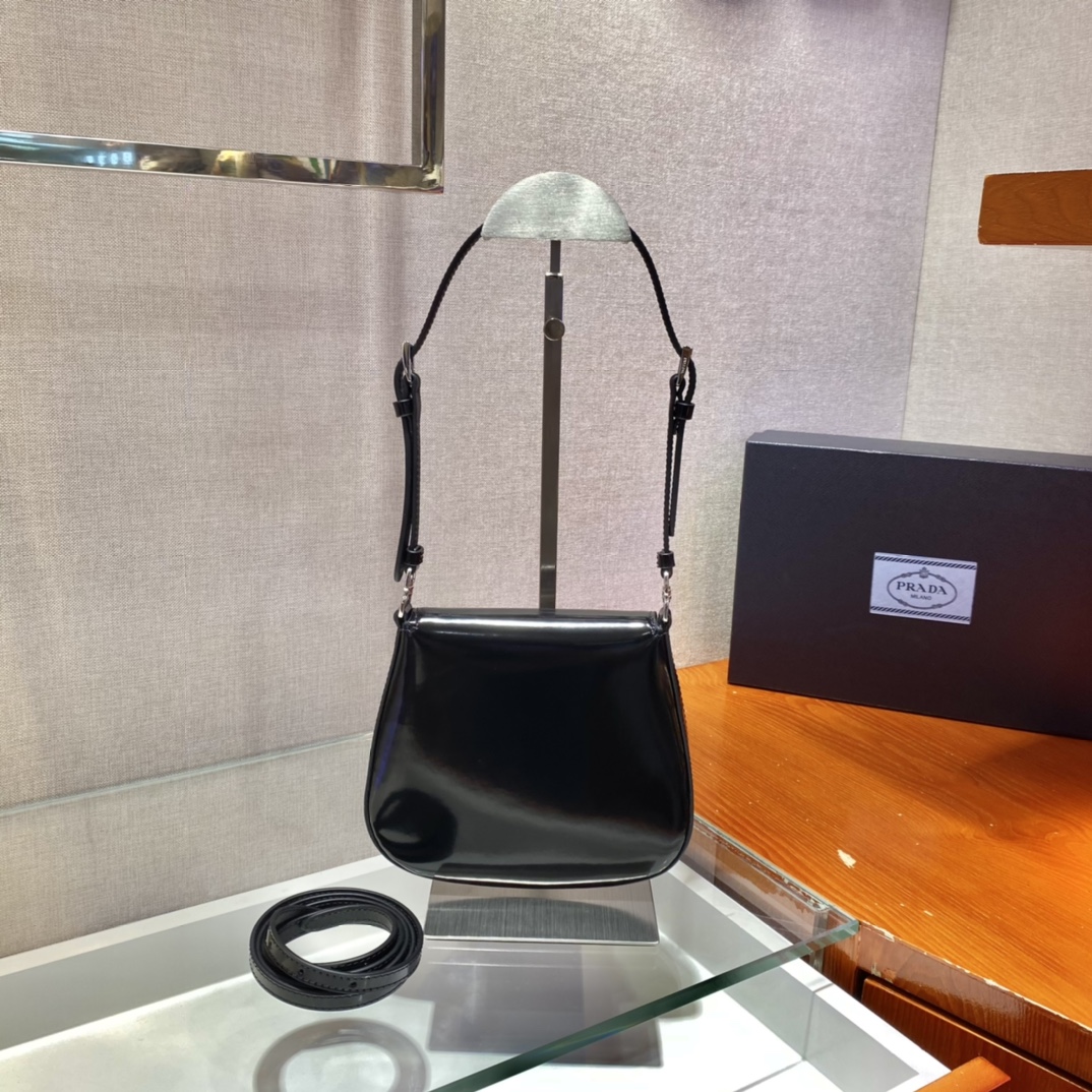 Prada Cleo brushed leather mini bag