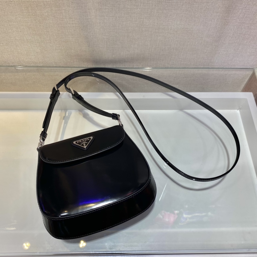 Prada Cleo brushed leather mini bag