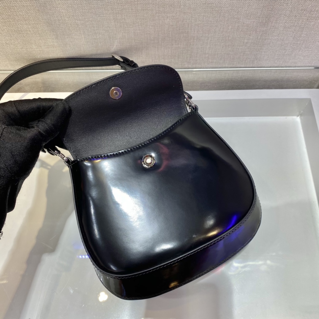 Prada Cleo brushed leather mini bag