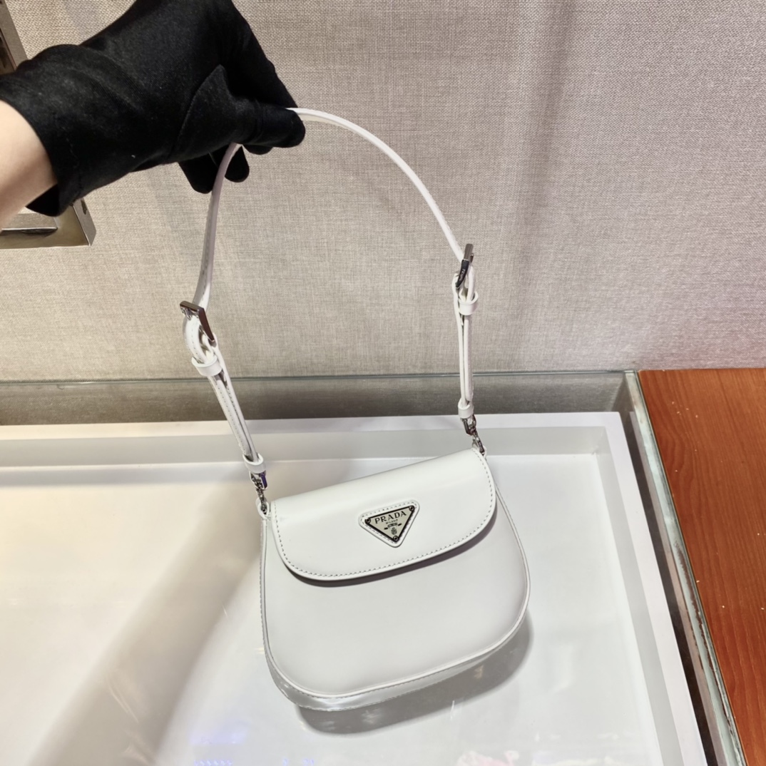 Prada Cleo brushed leather mini bag